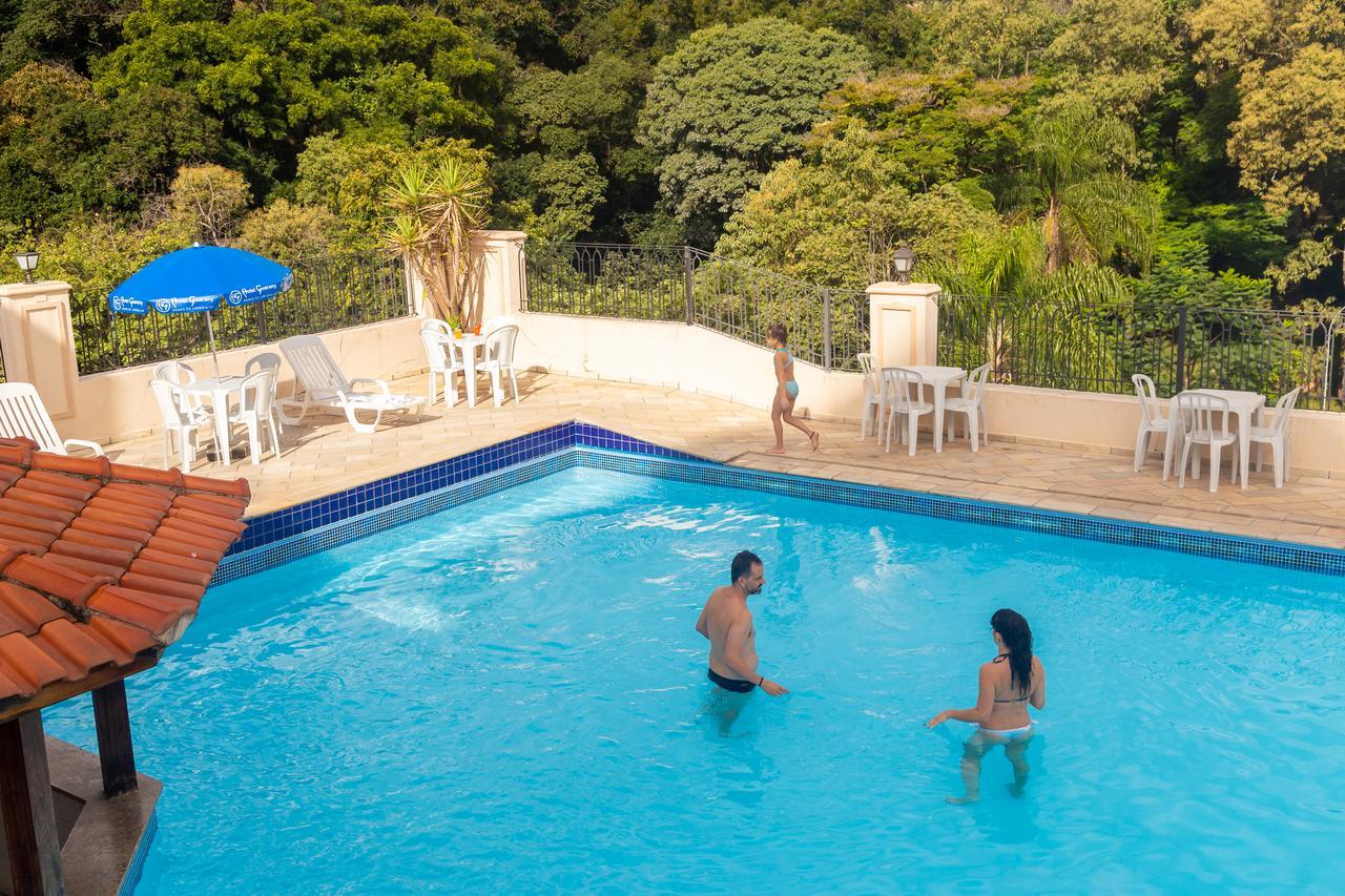 Hotel Guarany Águas de Lindóia Bagian luar foto